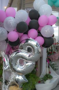 Повітряні кульки на день народження