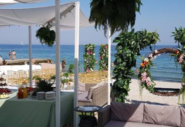 Ресторан для весілля біля моря